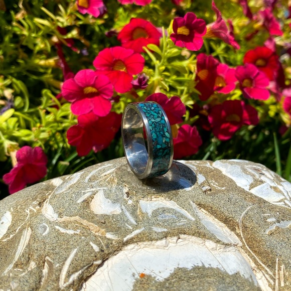 Chrysocolla Glow Ring - Picture 4 of 4